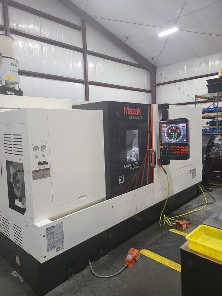 Used Mazak Quick Turn 350MSY CNC Lathe For Sale