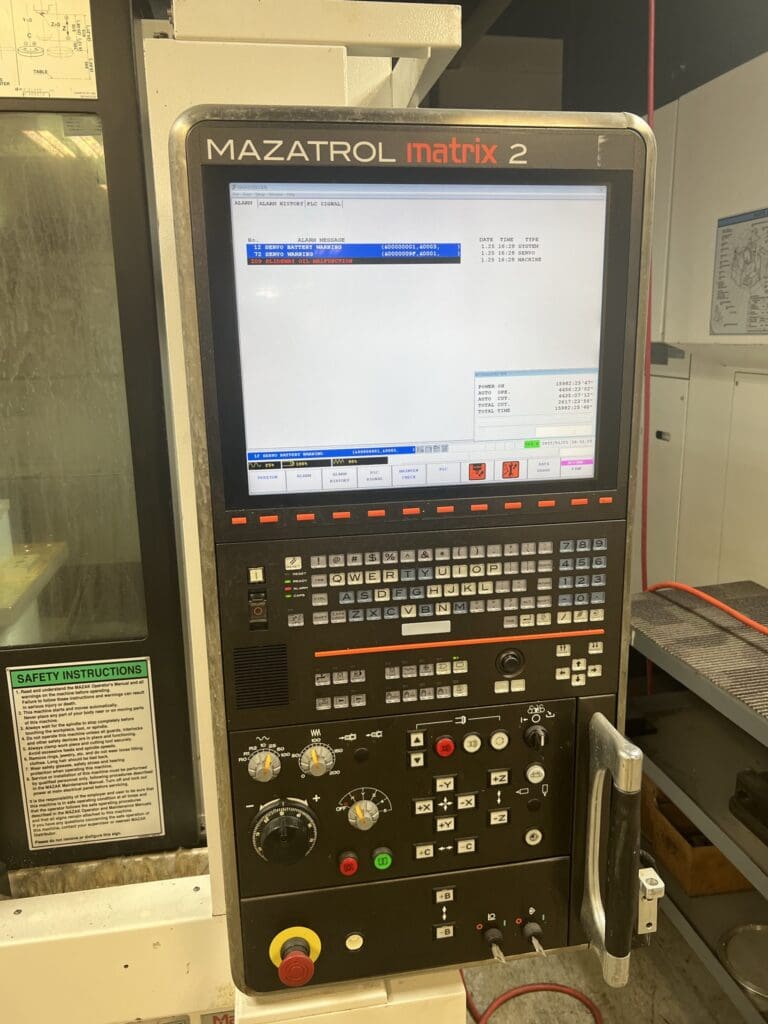Used Mazak VCC 5X 20K CNC Vertical Machining Center For Sale