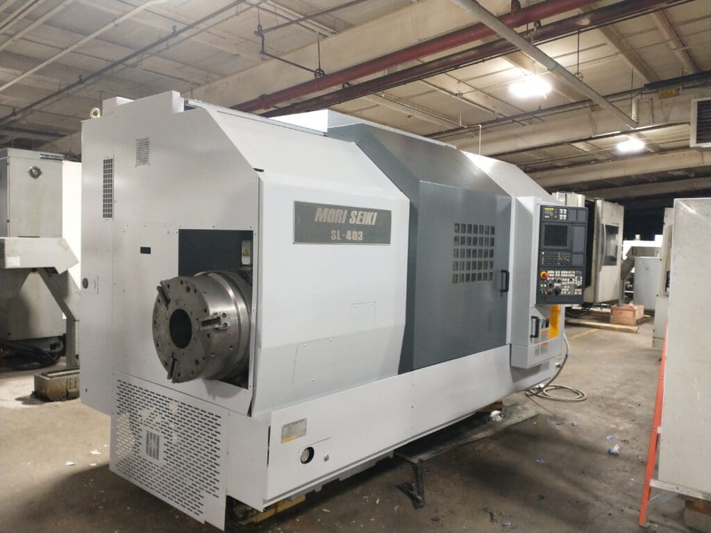 Used Mori Seiki SL-403C/800 CNC Lathe For Sale