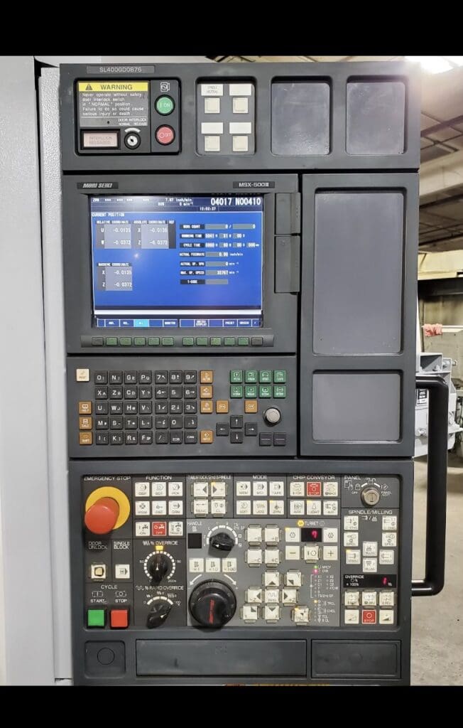 Used Mori Seiki SL-403C/800 CNC Lathe For Sale