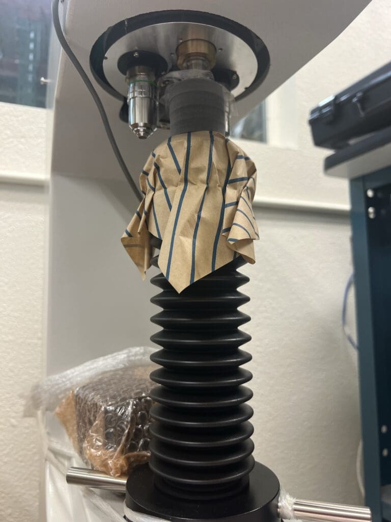 Used Vickers HV-112 Hardness Tester for Sale