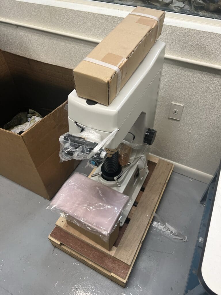 Used Vickers HV-112 Hardness Tester for Sale