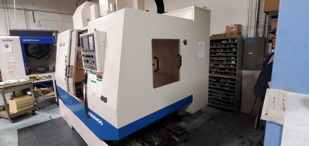 Used Daewoo DMV 3016 CNC Vertical Machining Center For Sale