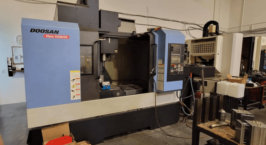 Used Doosan Mynx 6500/50 CNC Vertical Machining Center For Sale