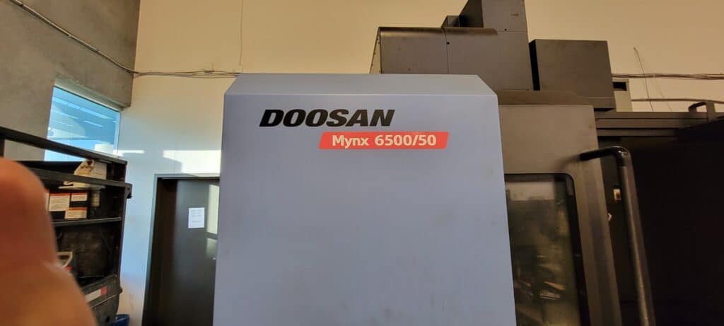 Used Doosan Mynx 6500/50 CNC Vertical Machining Center For Sale