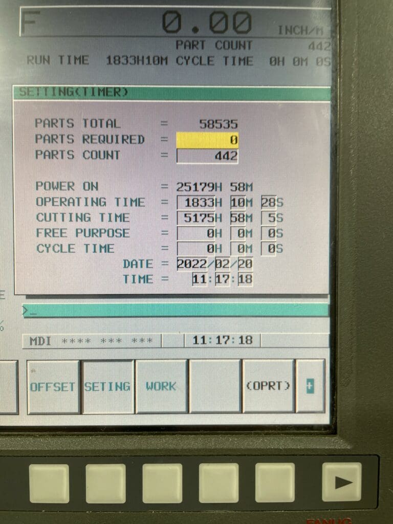 Used Fanuc Robodrill Mate CNC Vertical Machining Center For Sale
