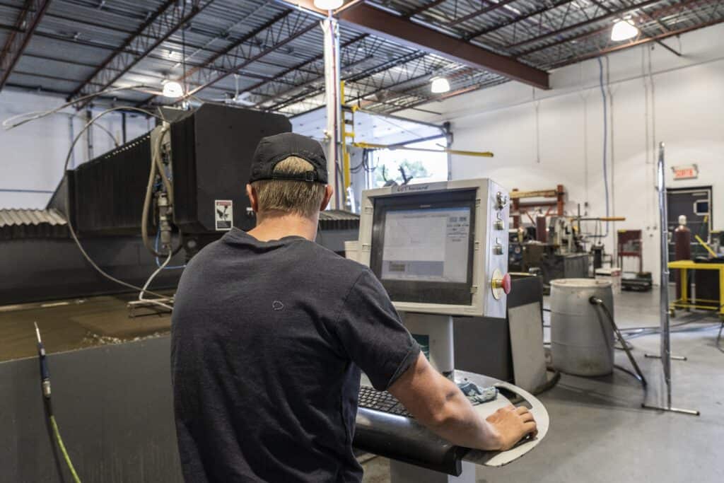 Used Flow IFB 6012 CNC Waterjet For Sale