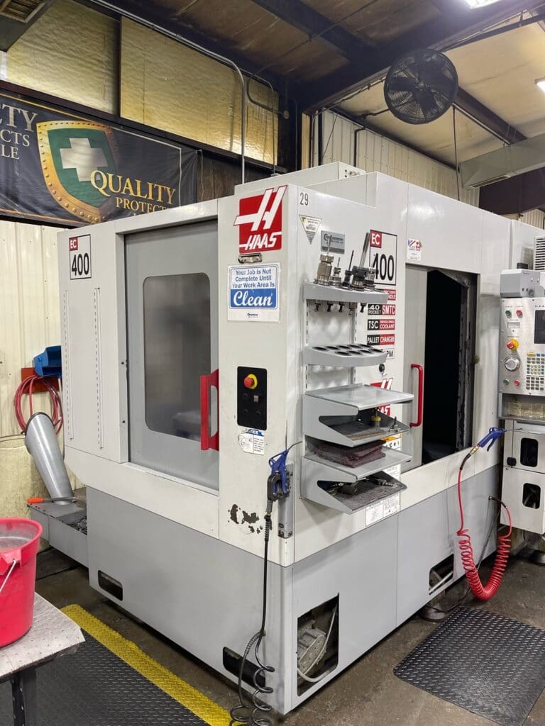Used Haas EC-400 CNC Horizontal Machining Center For Sale