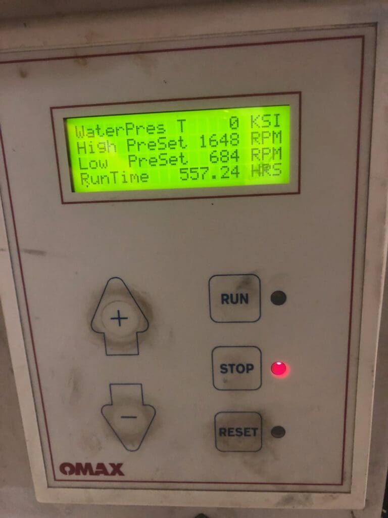 Used Omax 55100 CNC Waterjet for Sale