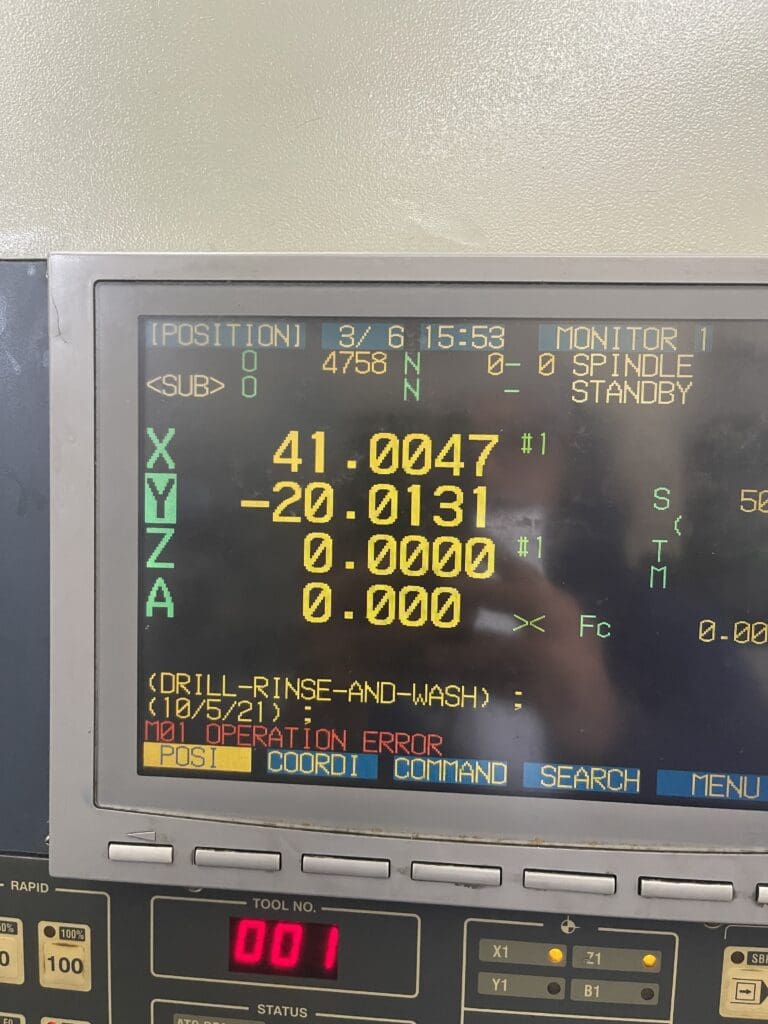 Used Akira Seiki SV1000 CNC Vertical Machining Center for Sale