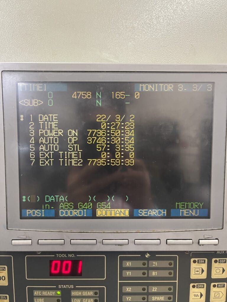 Used Akira Seiki SV1000 CNC Vertical Machining Center for Sale