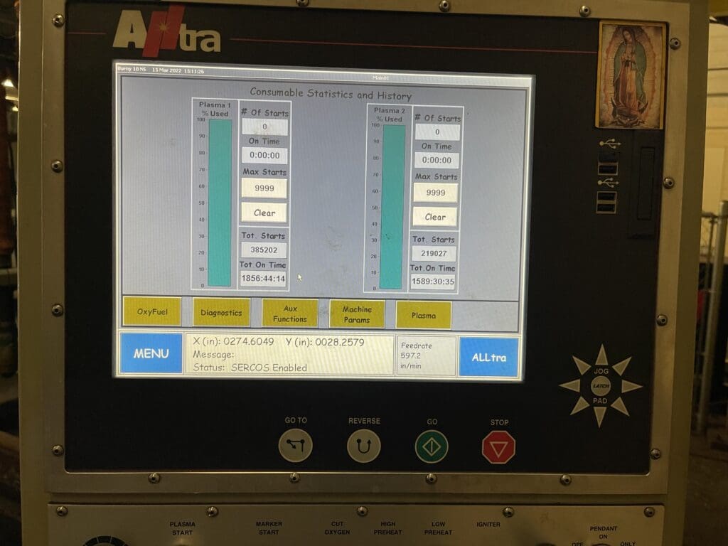 Used Alltra HG30-13 Plasma Cutter For Sale