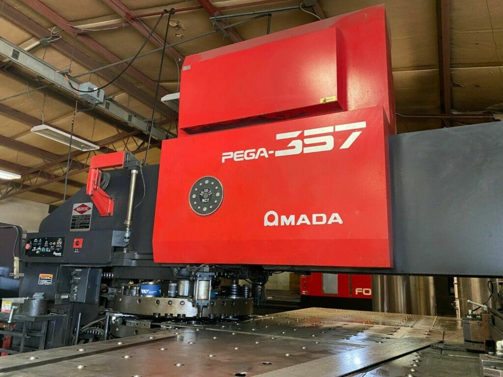 Used Amada Pega 357 Turret Punch For Sale