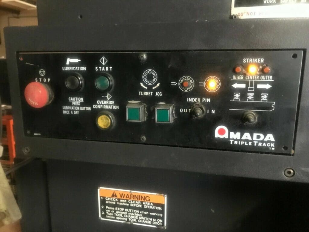 Used Amada Pega 357 Turret Punch For Sale