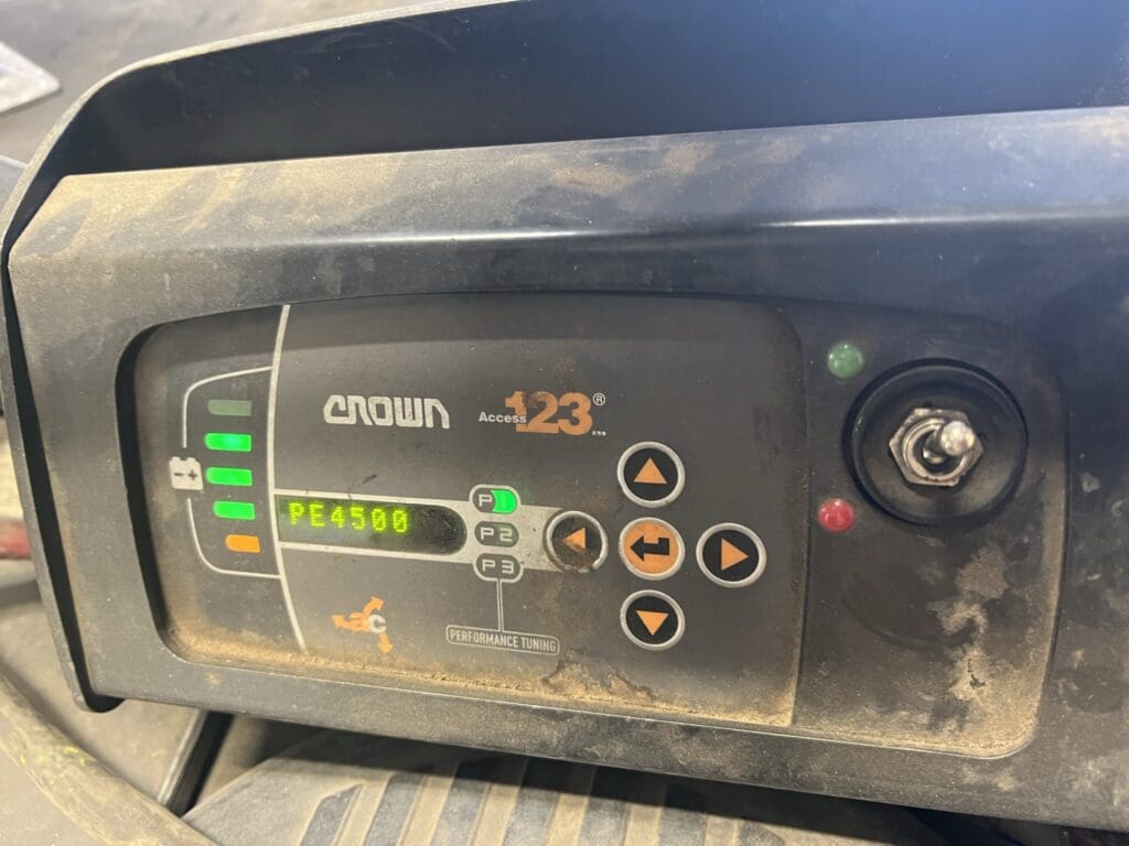 Used Crown PE4000-80 Pallet Jack For Sale