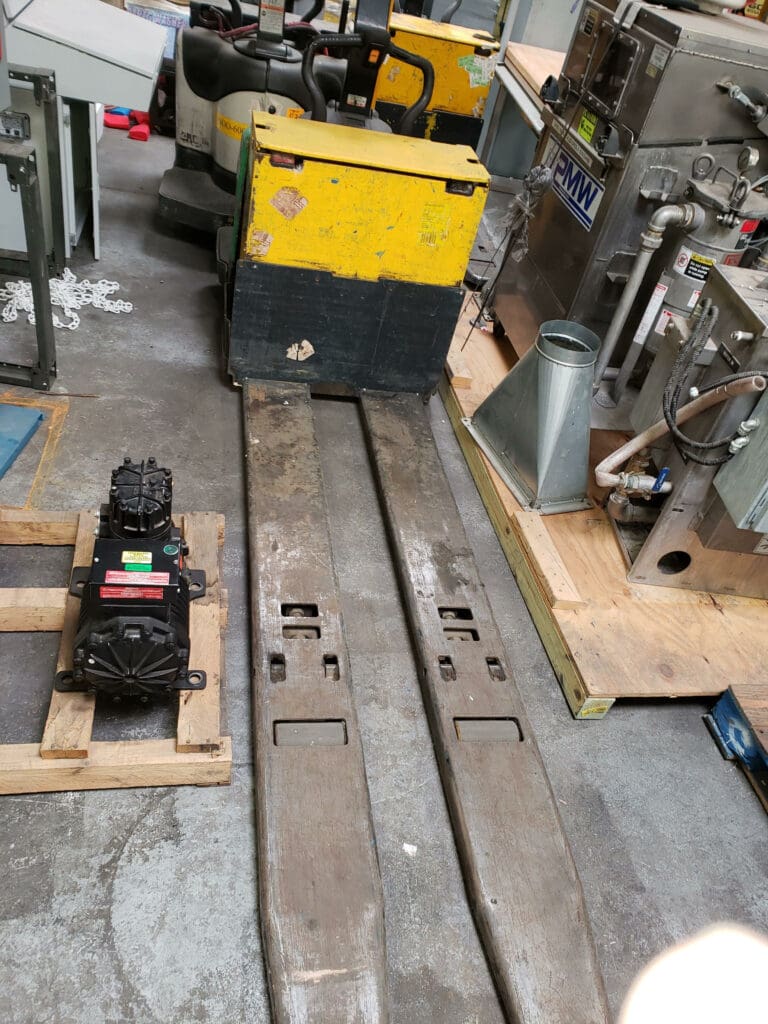 Used Crown PE4000-80 Pallet Jack For Sale
