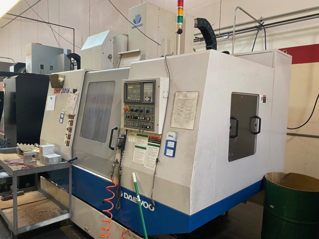 Used Daewoo DMV 3016 CNC Vertical Machining Centers for Sale