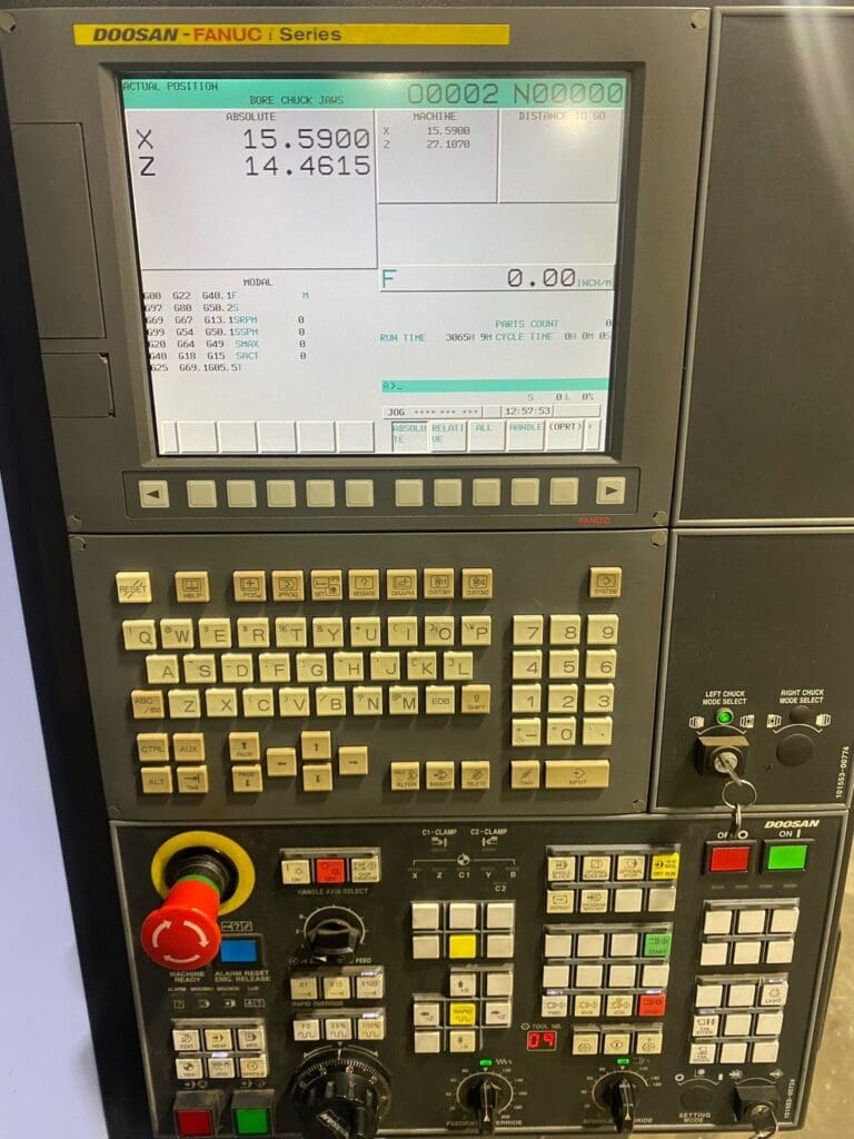 Used Doosan Puma GT2100 CNC Lathe For Sale