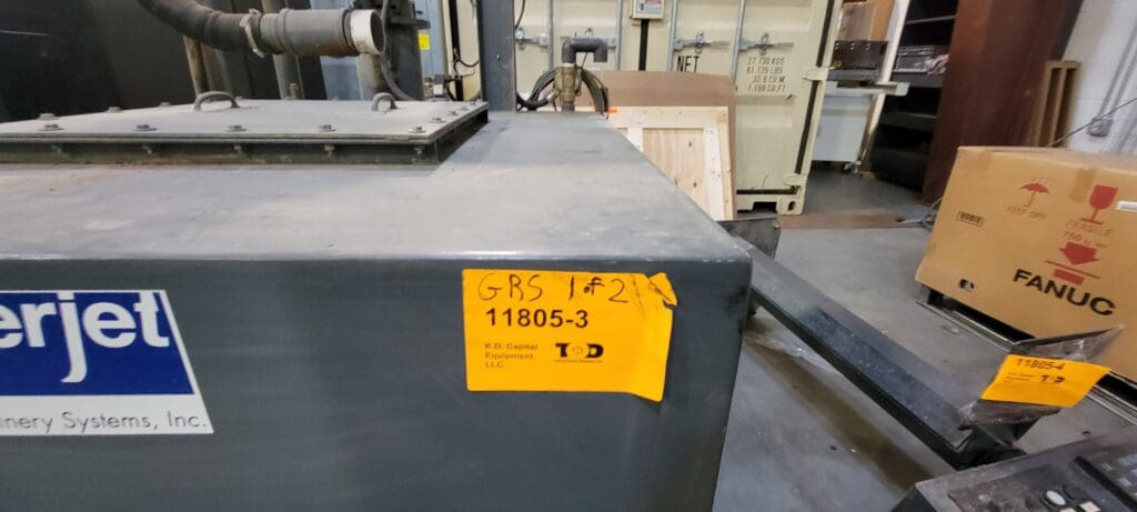 Used EBBCO Garnet Removal Waterjet System for Sale