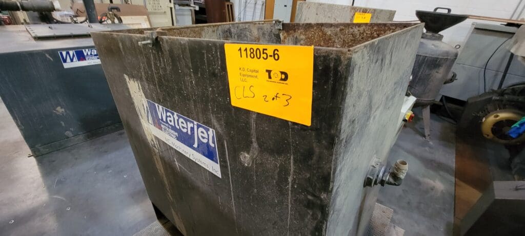 Used Ebbco Closed Loop System Waterjet Auxiliary Equipment For Sale