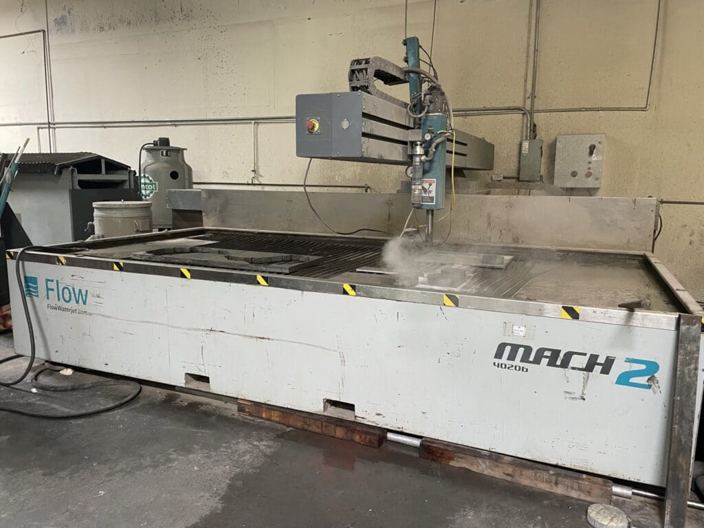 Used Flow Mach 2 4020b CNC Waterjet for Sale