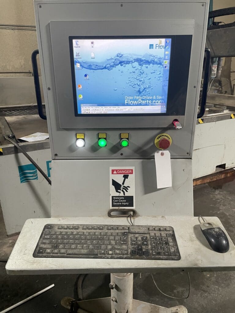 Used Flow Mach 2 4020b CNC Waterjet for Sale