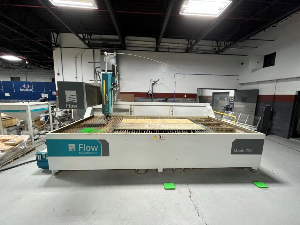 Used Flow Mach 200-4020 CNC Waterjet For Sale