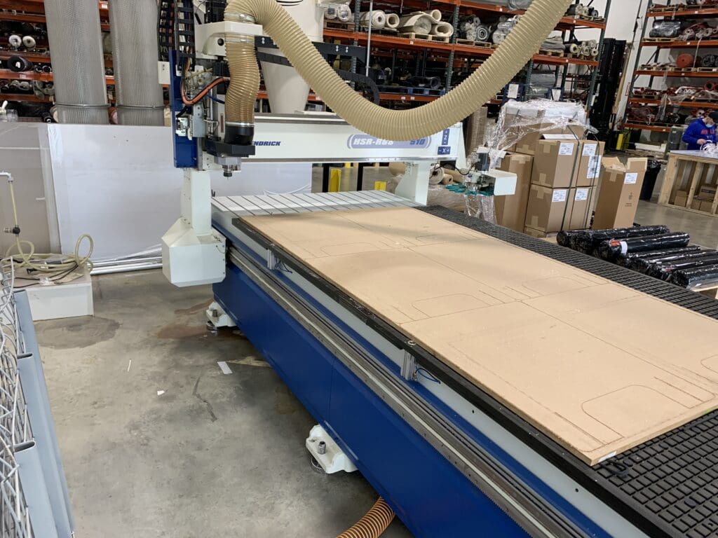 Used Hendrick HSR-R68 510 CNC Router for Sale