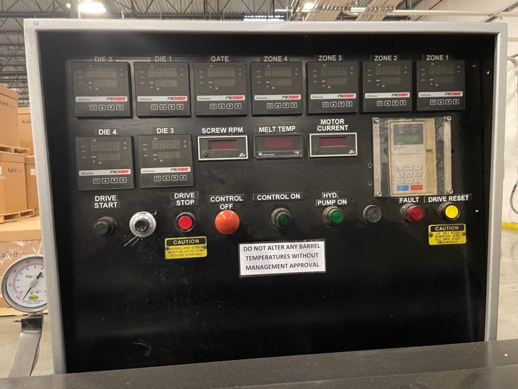 Used NRM Single Screw Extruder for Sale