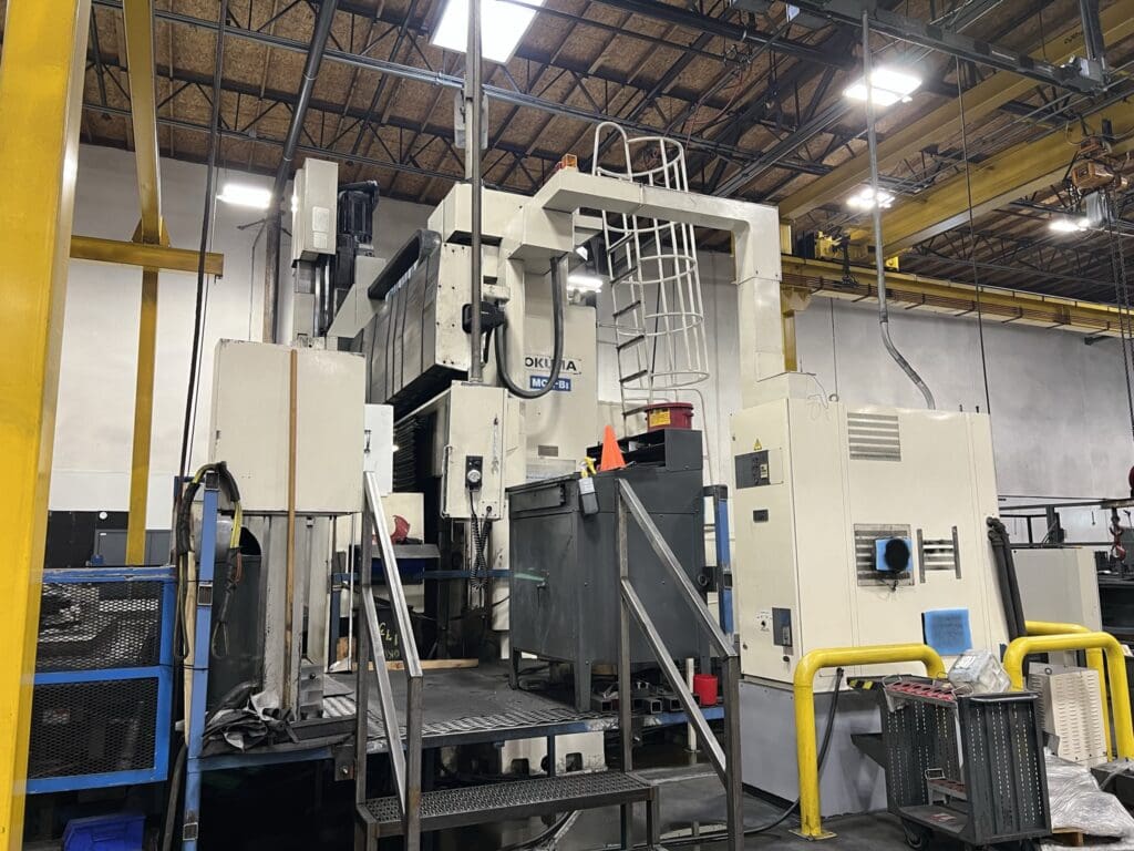 1996 Okuma MCR-BII CNC Boring Mill, photo 5 of 18