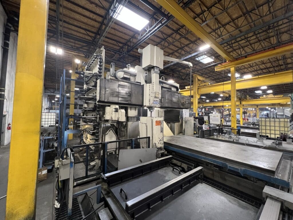 1996 Okuma MCR-BII CNC Boring Mill, photo 6 of 18