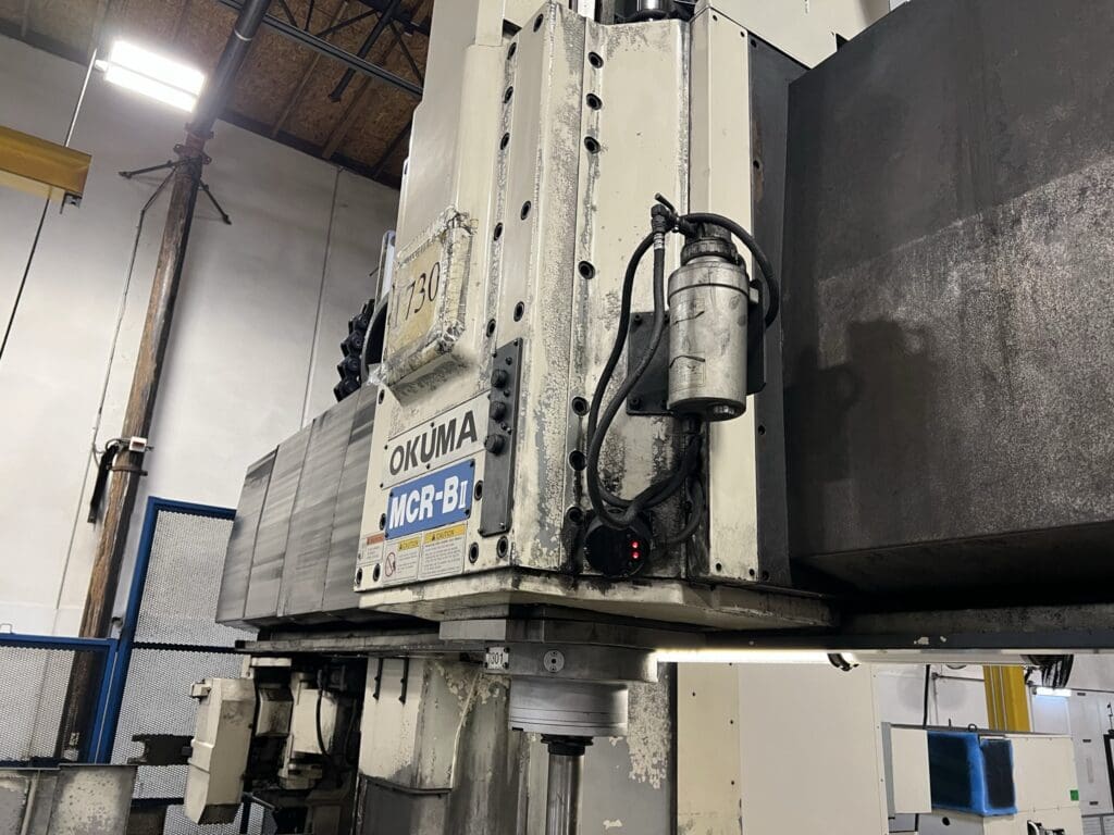 1996 Okuma MCR-BII CNC Boring Mill, photo 10 of 18