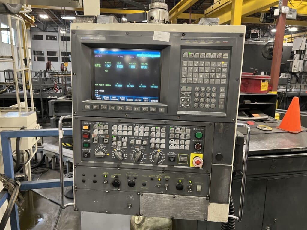 1996 Okuma MCR-BII CNC Boring Mill, photo 12 of 18