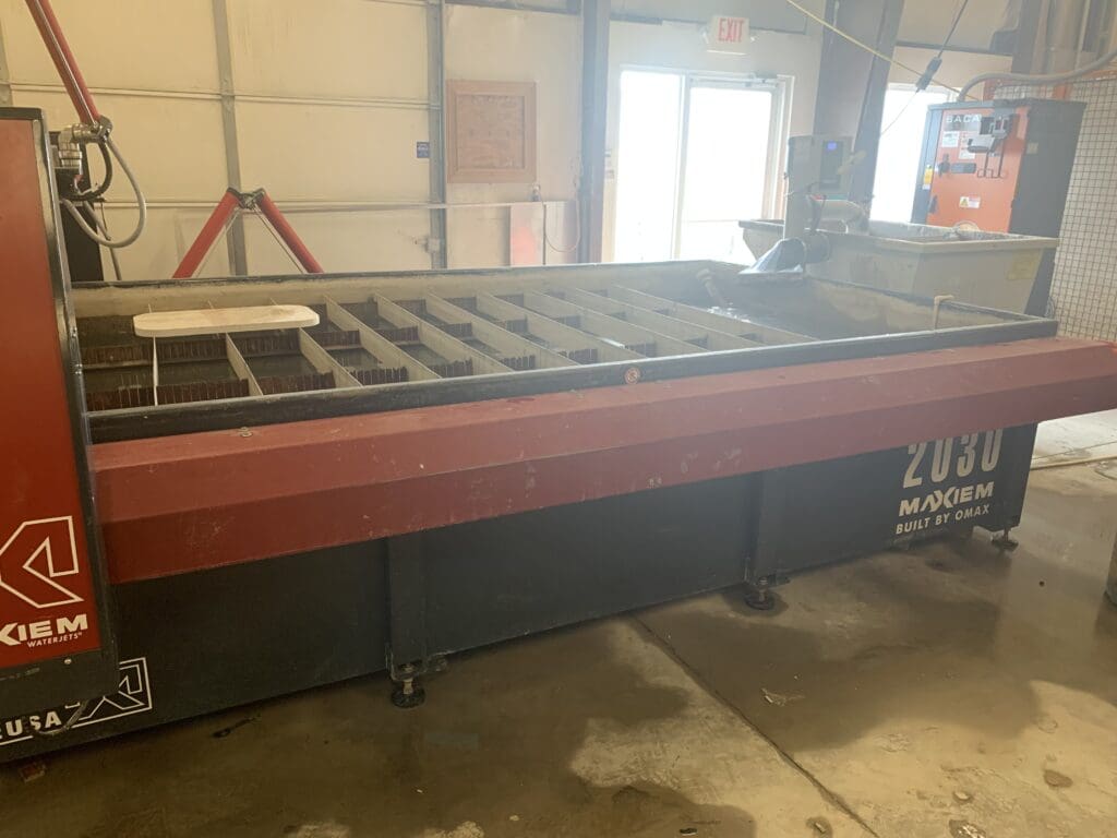 Used Omax Maxiem 2030-40 CNC Waterjet For Sale