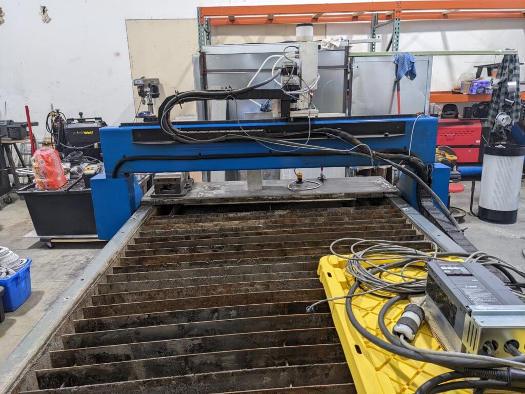 Used Shopsabre SideKick 8 CNC Router Plasma Table for Sale