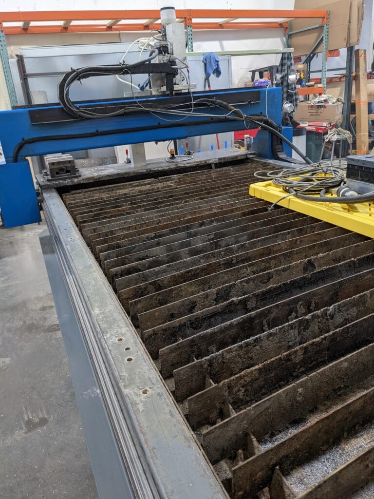Used Shopsabre SideKick 8 CNC Router Plasma Table for Sale