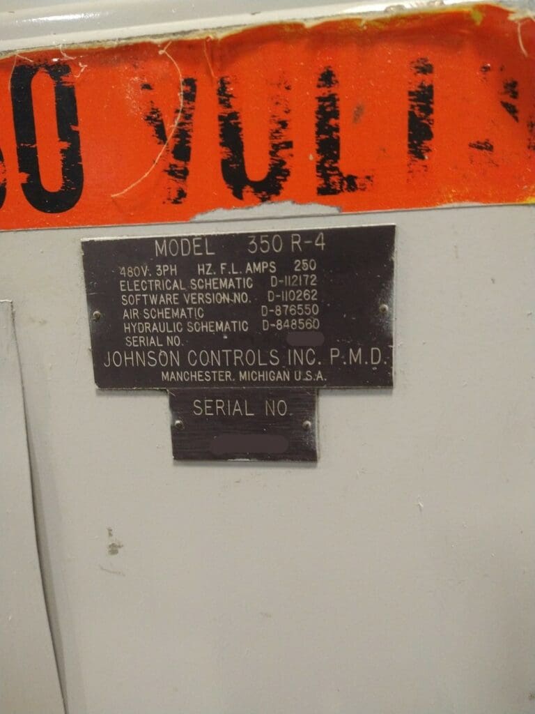 Used Uniloy 350R4 Blow Molder For Sale
