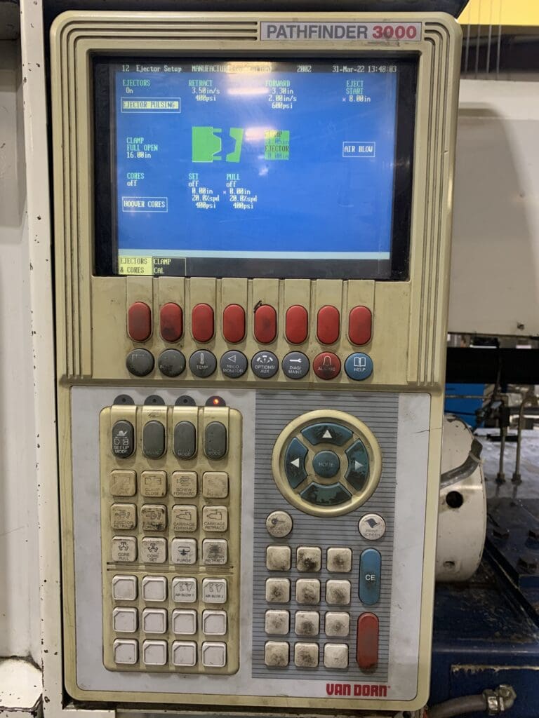 Used Van Dorn Spectra 880SP4300 Injection Molding Machine For Sale