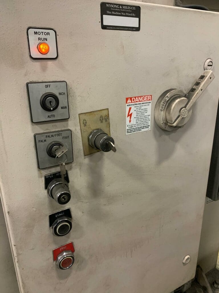 Used Wysong MTH350-168 Press Brake For Sale