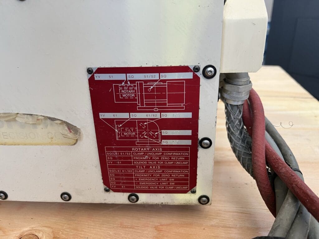 Tsudakoma TN-131 Tilting Rotary Table For Sale