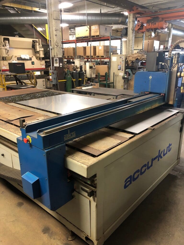 Used AKS Accukut P0610-424 Plasma Cutter For Sale