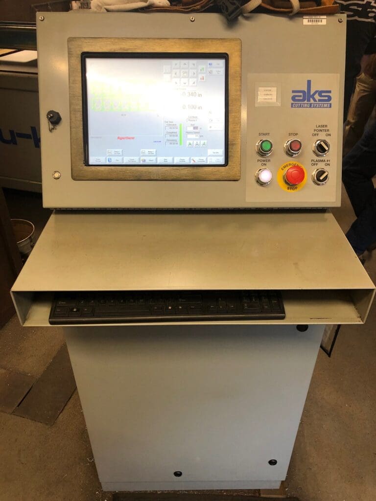 Used AKS Accukut P0610-424 Plasma Cutter For Sale
