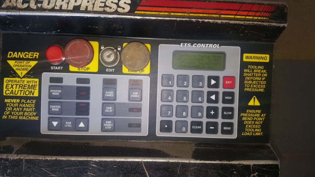 Used Accurpress 725012 Press Brake For Sale