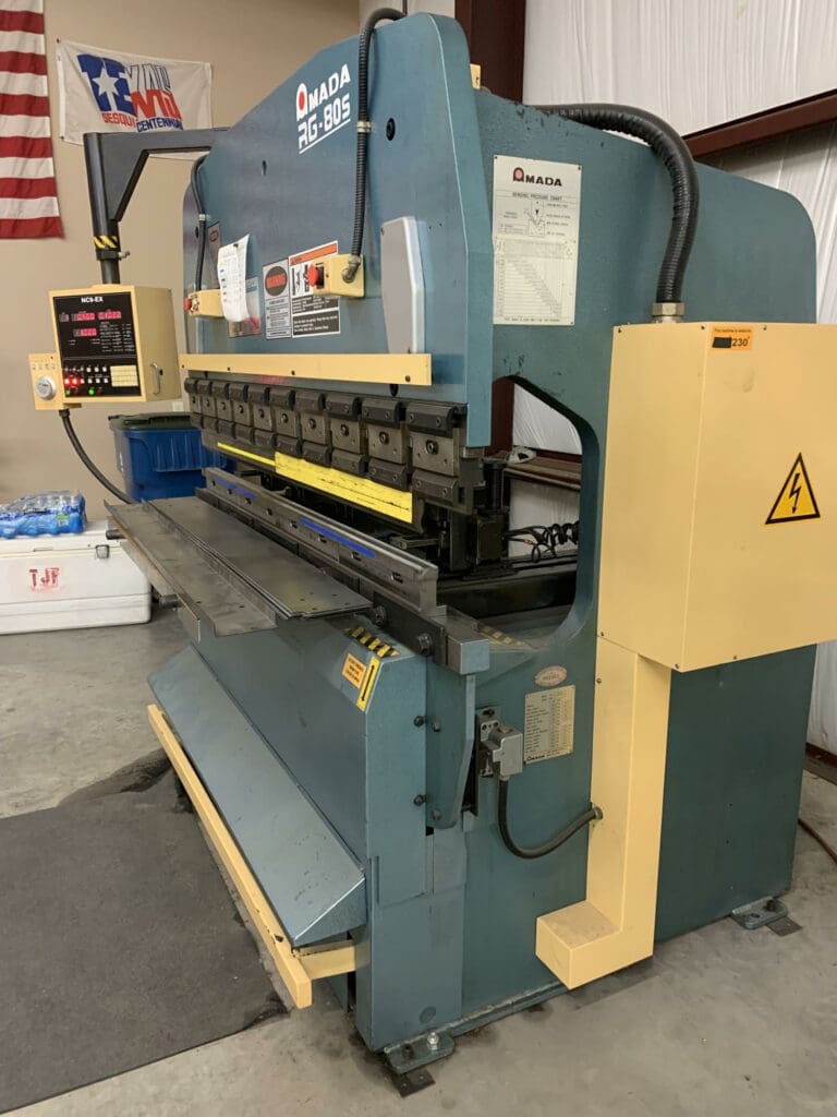 Used Amada RG-80S Press Brake For Sale