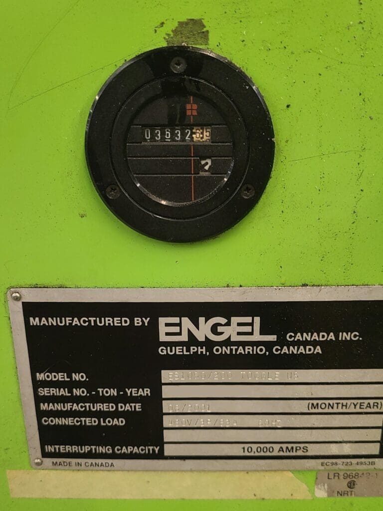Used Engel ES 1050/200 Injection Molding Machine for Sale