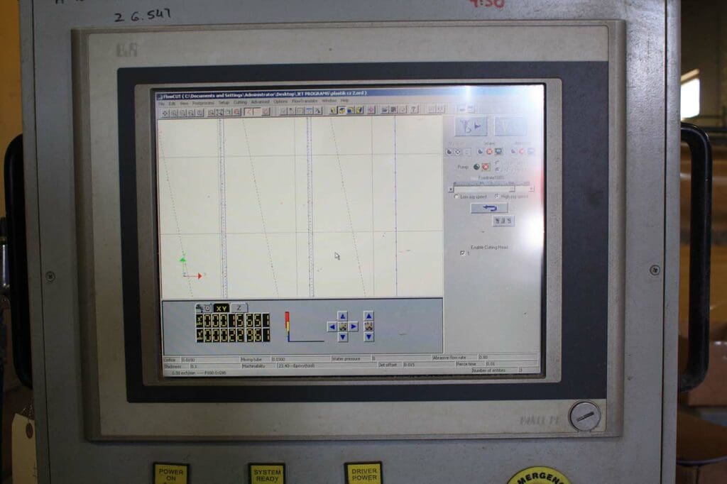 Used Flow Mach 2 2031b Waterjet For Sale