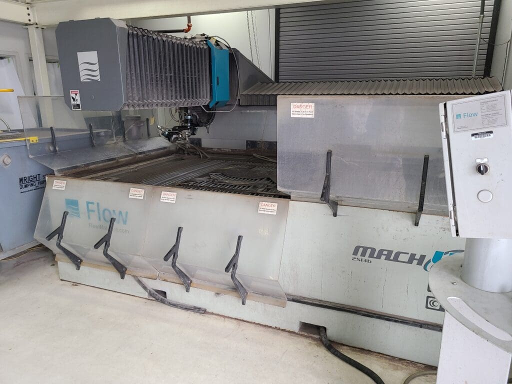 Used Flow Mach 4 2513c CNC Waterjet For Sale