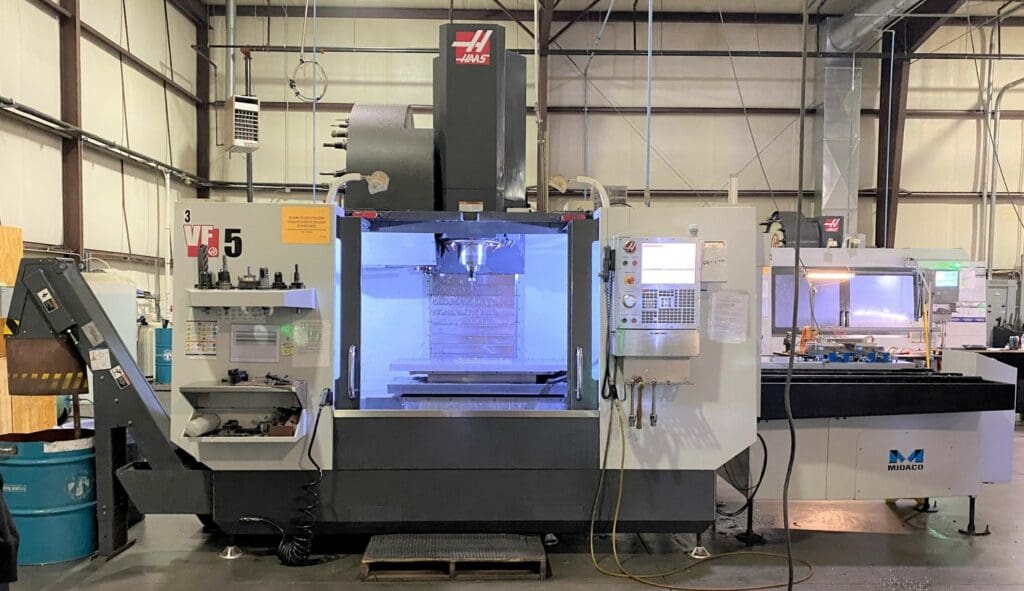 Used Haas VF-5/50 Vertical Machining Center For Sale