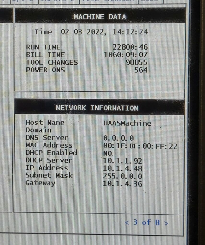 Used Haas VF-5/50 Vertical Machining Center For Sale