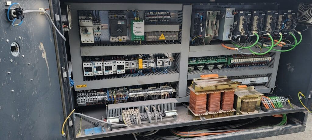 Used Mitsubishi Suprema DX612 Electrical Cabinet Waterjet Auxiliary Equipment For Sale